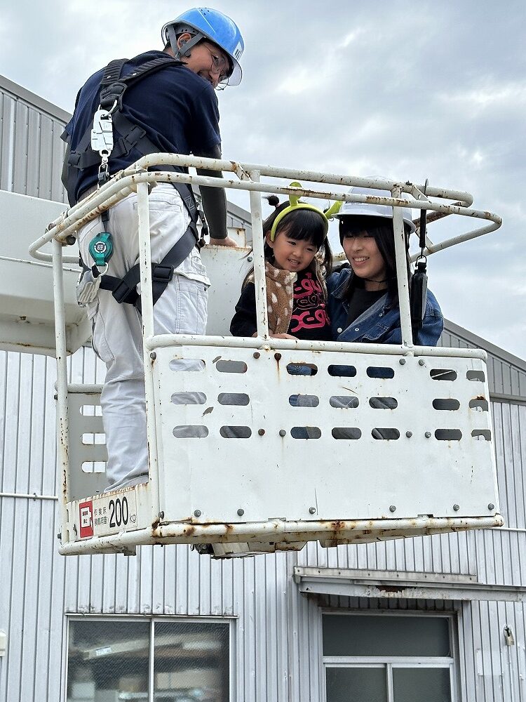 新築・注文住宅・リフォームなら鳥取県米子市の地元工務店、小田原工務店にお任せください。第27回お客様感謝祭のスカイマスターゴンドラの画像