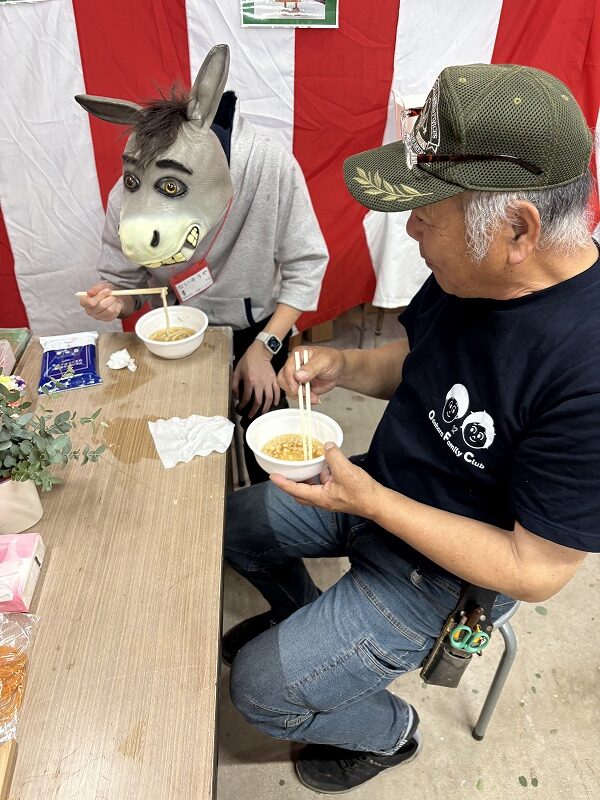 新築・注文住宅・リフォームなら鳥取県米子市の地元工務店、小田原工務店にお任せください。第27回お客様感謝祭のうどんの画像
